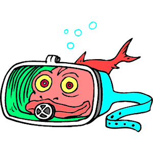 Fish with Mask