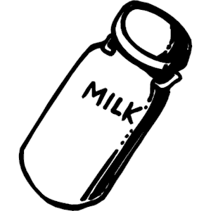 Milk In Bottal