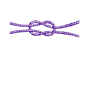 Purple Sailor Knot