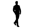 Man In Suit Silhouette