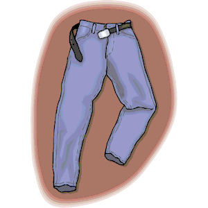 Pants with Belt