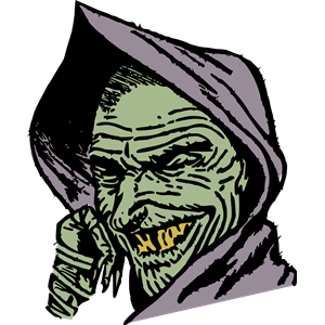 Cloaked goblin