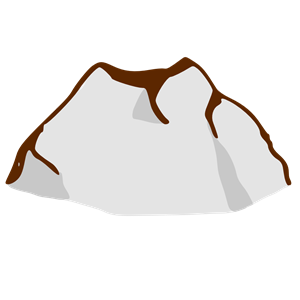 RPG map symbols: mountain