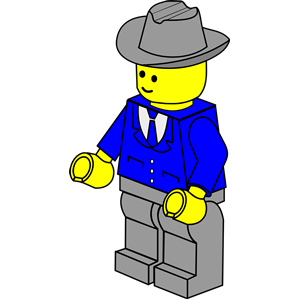 LEGO Town -- businessman