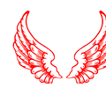 Red Angle Wings