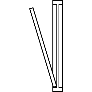 2D components - door (85cm)