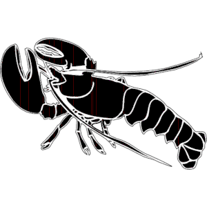 Lobster 004 clipart, cliparts of Lobster 004 free download (wmf, eps
