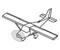 Single engine airplane
