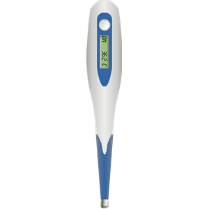 Digital clinic thermometer