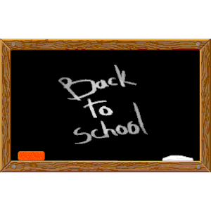 Chalkboard - Back to School