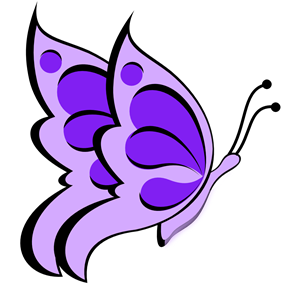 Butterfly Purple Light 05