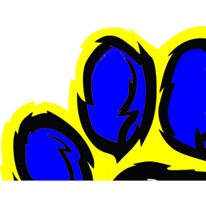 Blue Tiger Paw