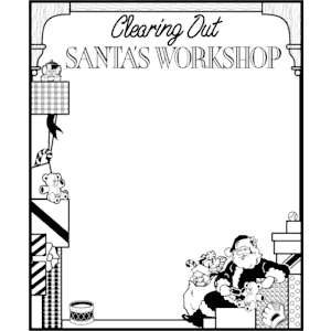 Santas Workshop Frame