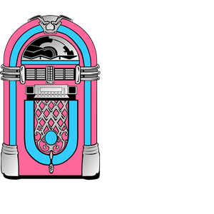Pink And Blue Jukebox