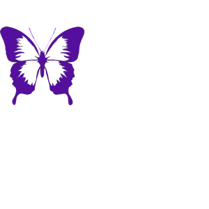Cadbury Purple Butterfly
