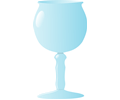 Simple wine glass