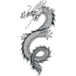 Dragon Vector Art 1 w/o text