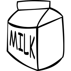 milk bw