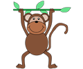 Monkey clip art