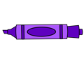 Dark Purple Marker