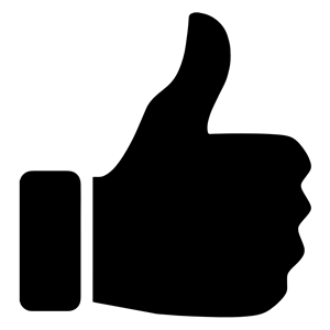 Thumbs Up Silhouette