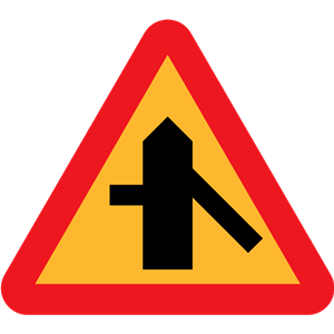 Roadlayout sign 3