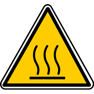 hot surface danger