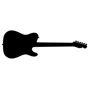 Guitar Silhouette 3