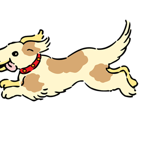 Running Puppy Dog
