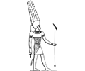 Egyptian god, Chonsu