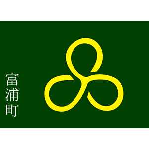 Flag of Tomiura, Chiba