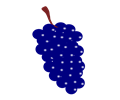 grapes blue