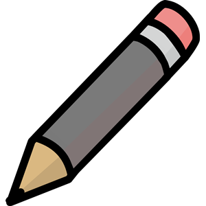 Gray Pencil Icon