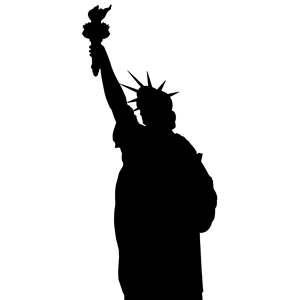 Statue Of Liberty Silhouette