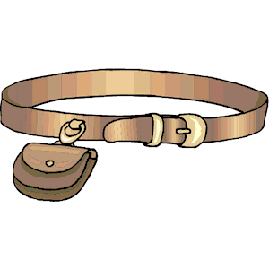 Belt with Pouch