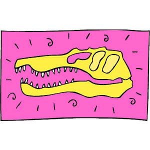 Dinosaur Skull 14
