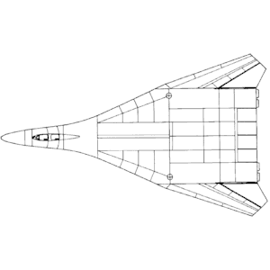 T4MS-200 supersonic bomber