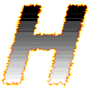 Charcoal Italic H