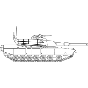 m1 Abrams main battle tank