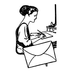 Woman Writing a Letter