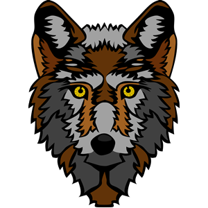 stylized wolf head geral 01