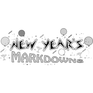 New Year's Markdowns