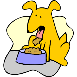 Dog Eating