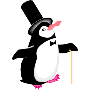 Penguin in Winter Hat