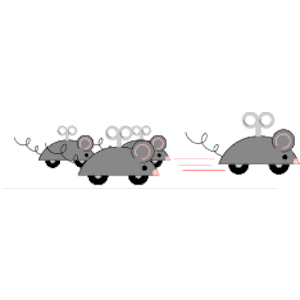 Mice on Wheels