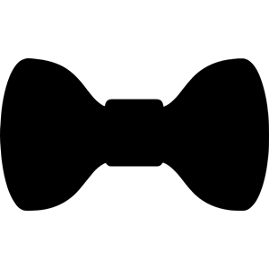 Man's disguise bow tie