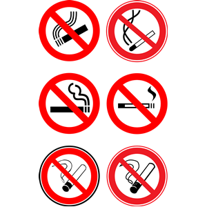 «No smoke!» collection