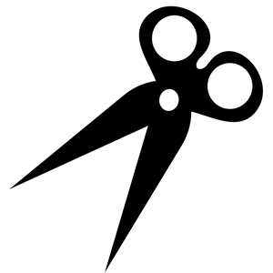 scissors silhouette clipart, cliparts of scissors silhouette free