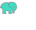 Turquoise Elephant