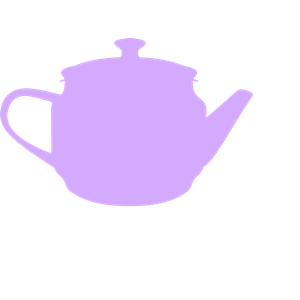 Tea Pot Purple